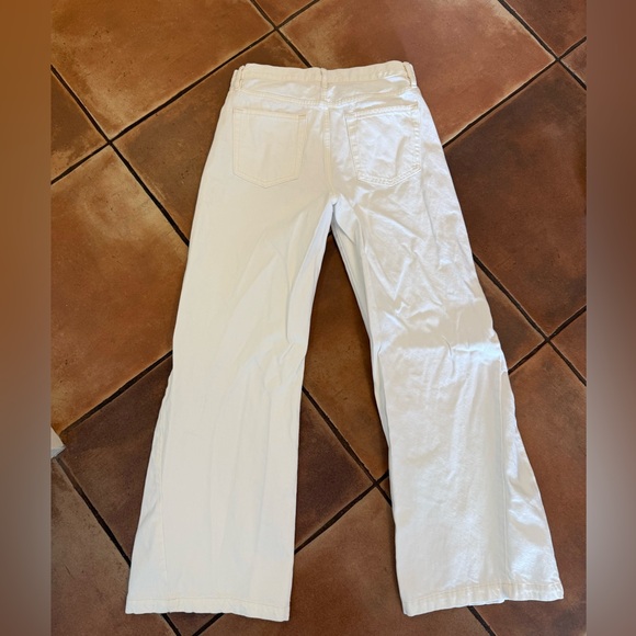 FRAME Le Baggy Palazzo in Au Natural Clean - Picture 9 of 9